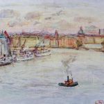 967 1560 OIL PAINTING